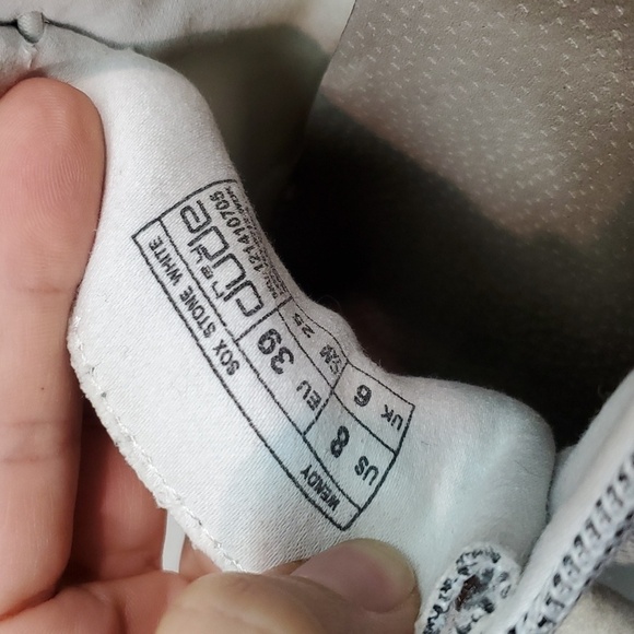 Hey Dude Womens Wendy Six Stone White Loafer Slip on shoes sz 8 - Picture 11 of 12